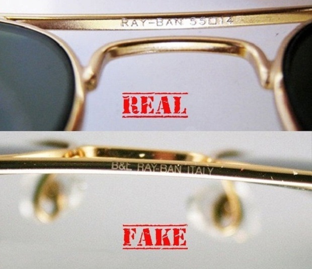 Spot Fake Ray-Ban Sunglass