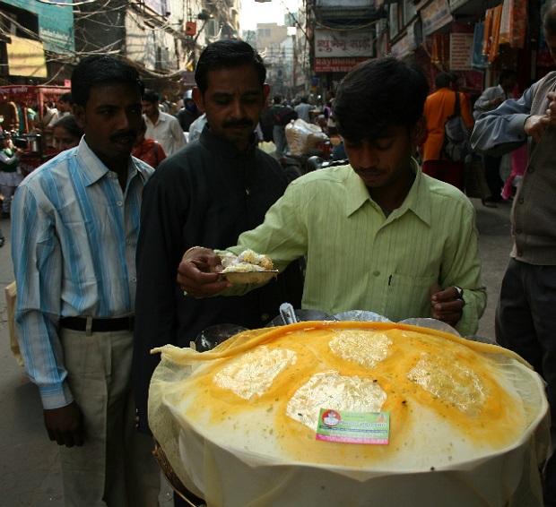 Daulat ki Chaat - Best street foods in Delhi