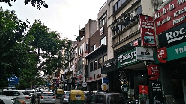 Greater Kailash 2 M Block Market - Street Shopping in Delhi