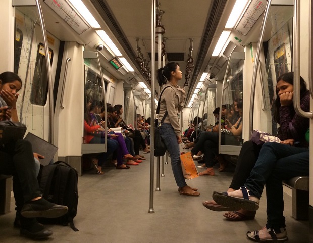Neutral zones power shift in Delhi metro