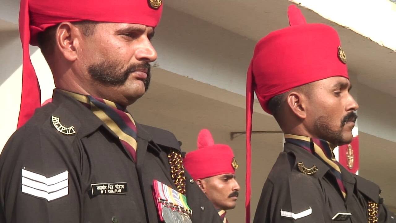 Soldiers of Rajput Regiment