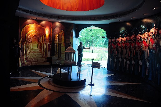 The museum dedicated to Rajputana Rifles