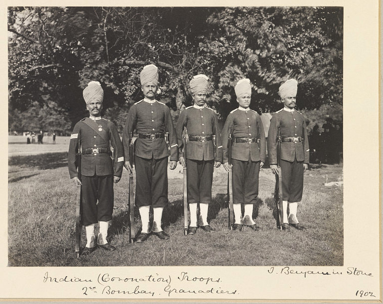 The Grenadiers from the British Indian Army