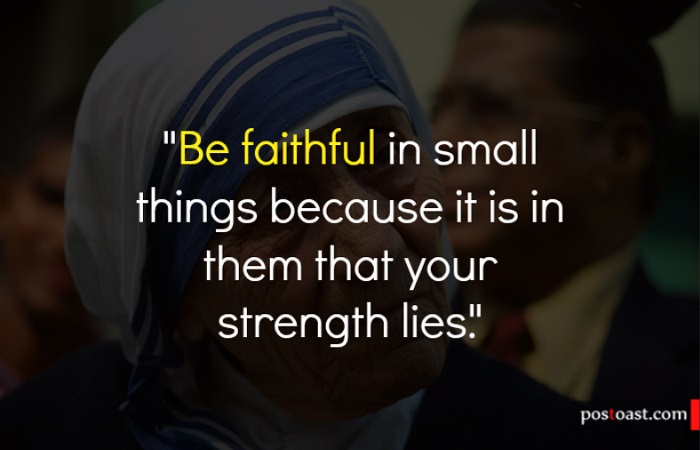 Ultimate Quotes By Mother Teresa