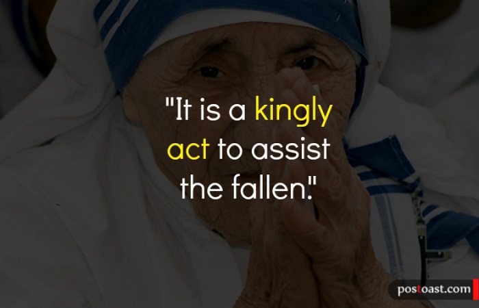 Powerful Quotes By Mother Teresa