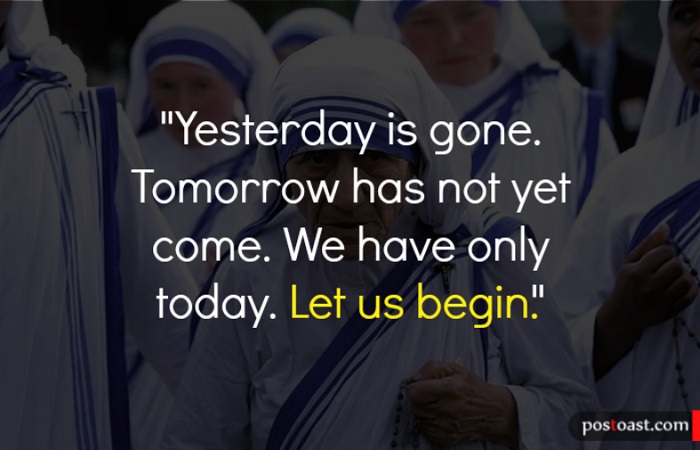 Inspiring Quotes By Mother Teresa