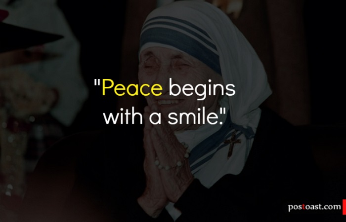 Popular Quotes By Mother Teresa