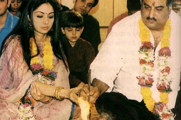 Sridevi marriage photo with Boney kapoor