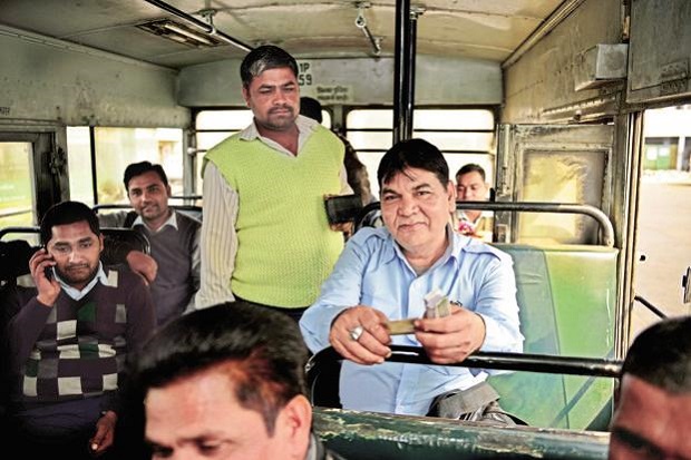 DTC Bus conductor