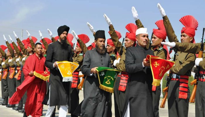 Soldiers of Jammu and Kashmir Light Infantry Regiment