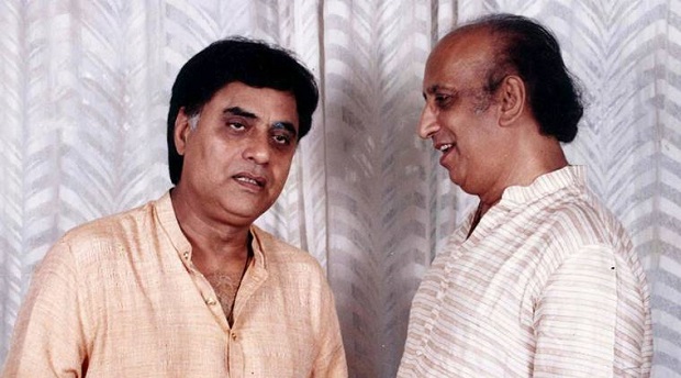 Jagjit Singh with Nida Fazli