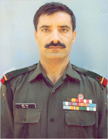 Naib Subedar Chuni Lal of Indian Army