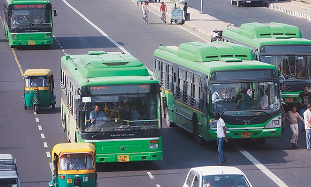 Number of buses in DTC