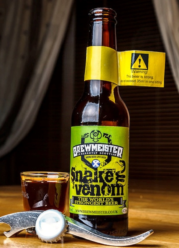 world's strongest beer - Brewmeister Snake Venom