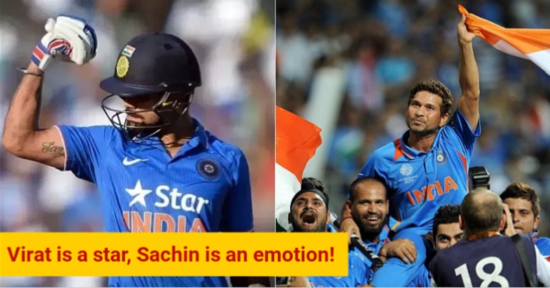 Virat sachin comparison