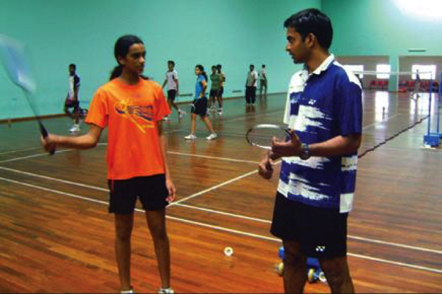 pv sindhu gopichand at academy