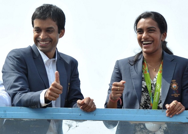 pv sindhu and gopichand