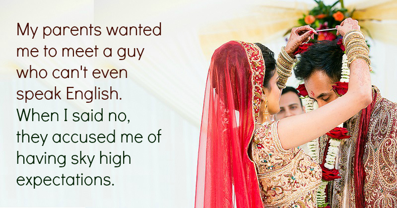 Arranged Marriages Confessions