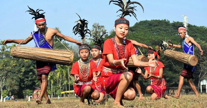 100 Drums or Wangala Festival of Meghalaya