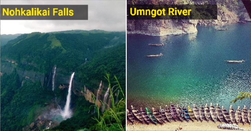 Nohkalikai Falls Umngot River