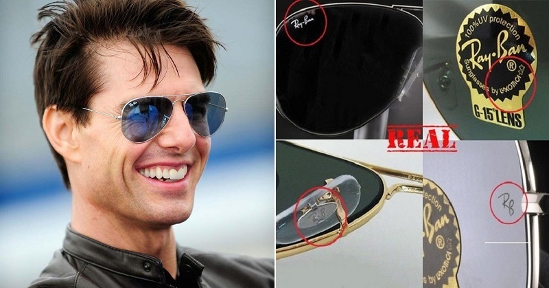 how to find out original ray ban sunglasses