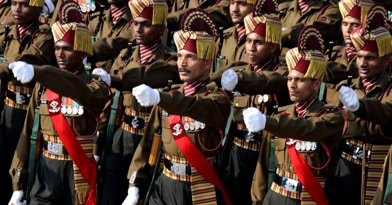 Indian Military Updates - IMU - Misuse Of Army Uniform. . Sepoy Rohan Of  Mahar Regiment - Indian Army Took Part In A Political Rally Bharat Jodo  Yatra Organised By Congress Party. .