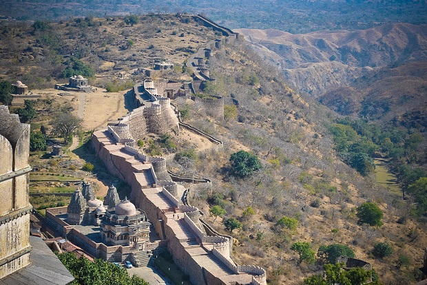 kumbhalgarh fort - Second largest wall in world