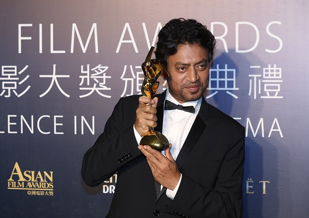Irrfan Khan wins best actor at Asian Film Awards
