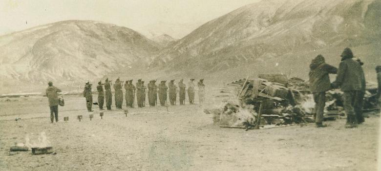 Soldiers of Kumaon Regiment in rezang La