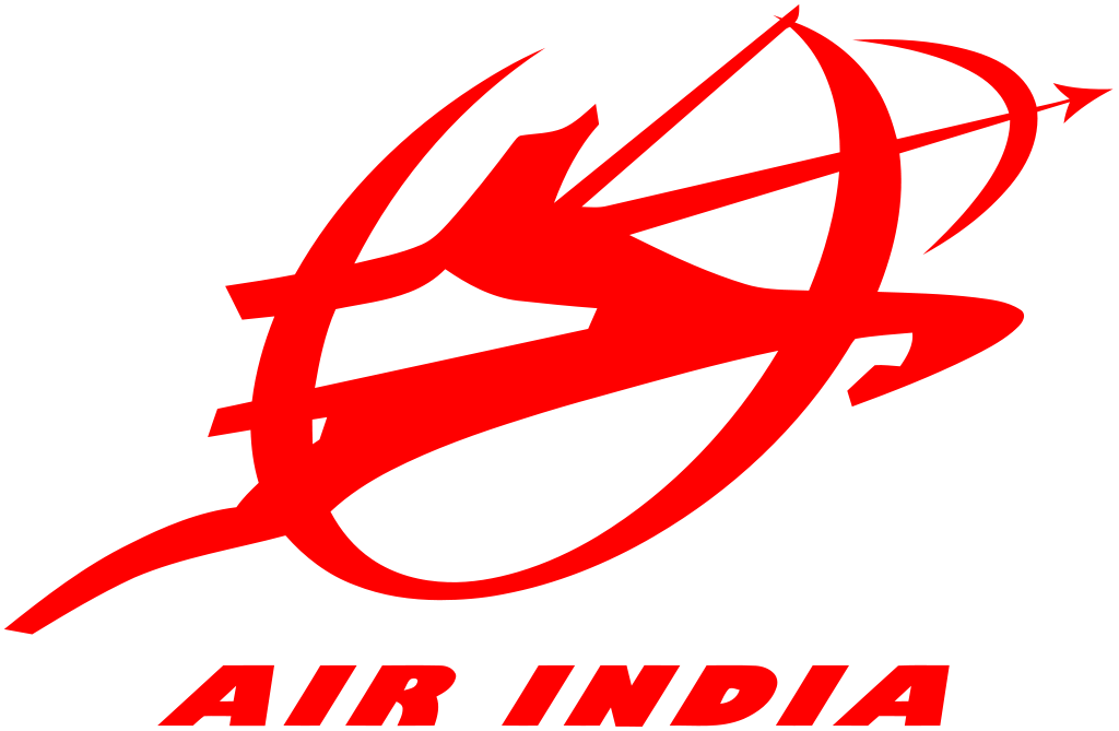 The first logo of Air India