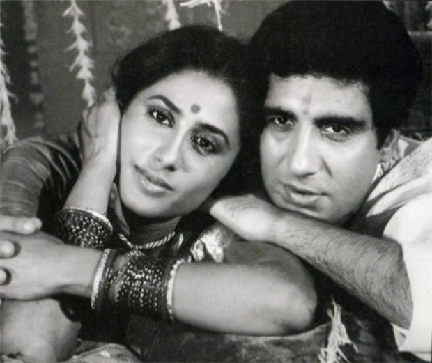 Raj Babbar and Smita Patil
