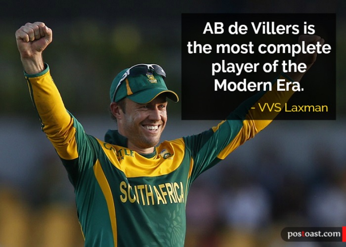 VVS Laxman on AB de Villiers