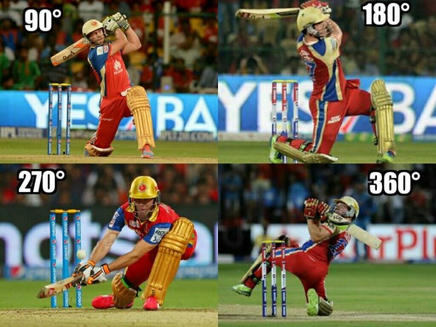 AB De Villiers as Mr 360