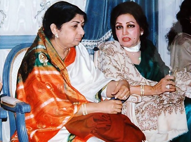 lata mangeshkar with Noor Jahan
