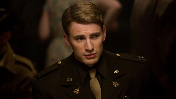  Chris Evans as Steve Rogers