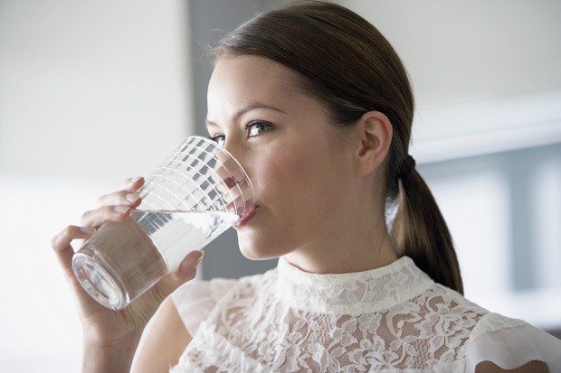 Drink more water for flat belly