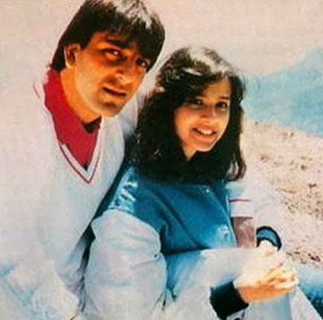 Sanjay Dutt with Richa Sharma