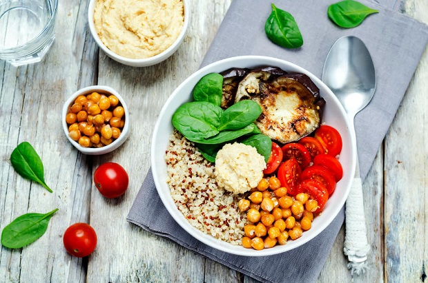 eat protein rich diet for flat belly