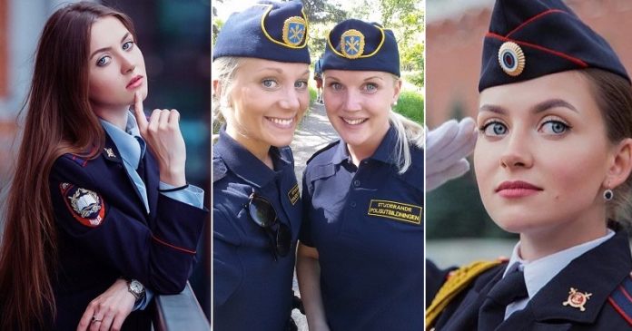 Beautiful Female Officers In The Police Force Around The World