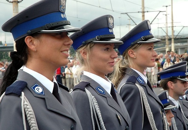 Beautiful Poland Police