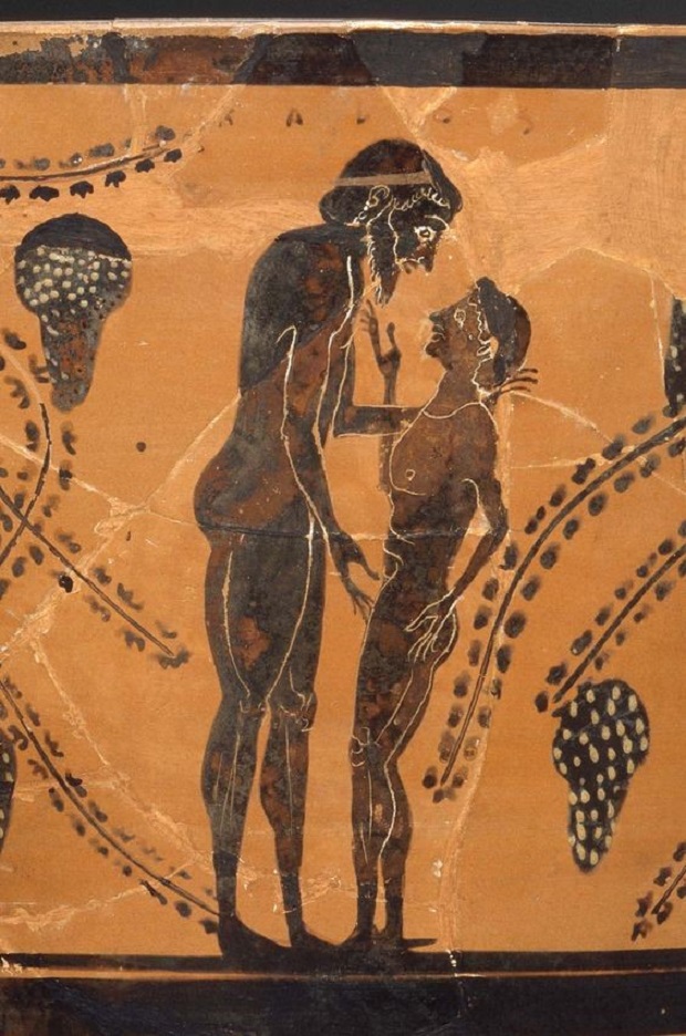 Men took young boys as lovers in Ancient Greece