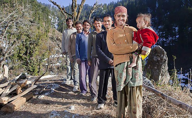 One Wife for several husbands in Himalayas