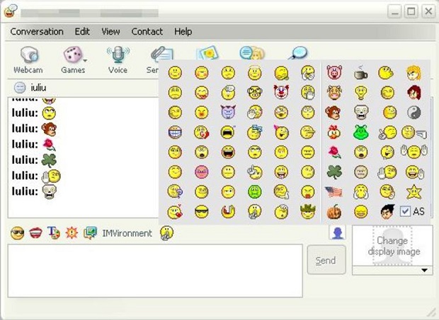 Yahoo Messenger emoticons