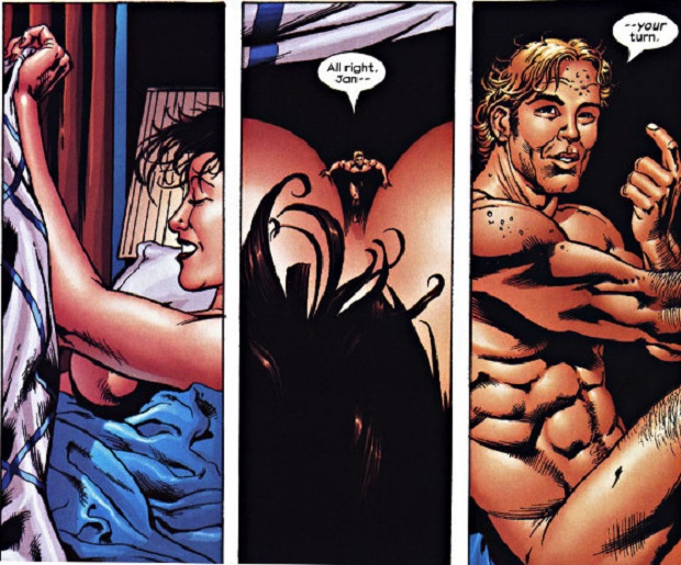 ant man provide sexual satisfaction to his wife with his powers