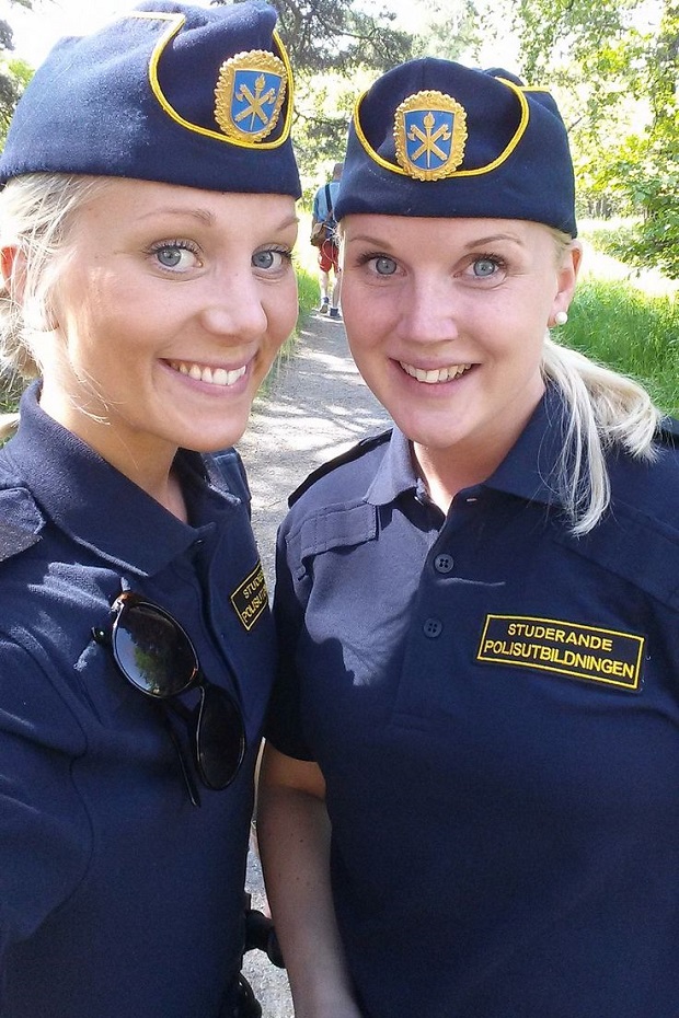hot Swedish Police