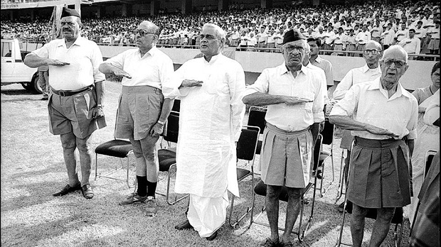 Atal Bihari Vajpayee with RSS