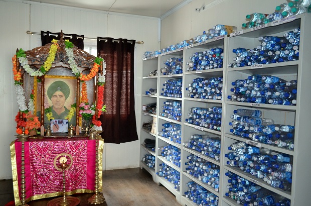 Baba Harbhajan Singh healing powers water bottles