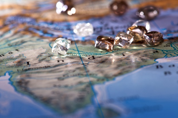 Diamond mining was invented in India