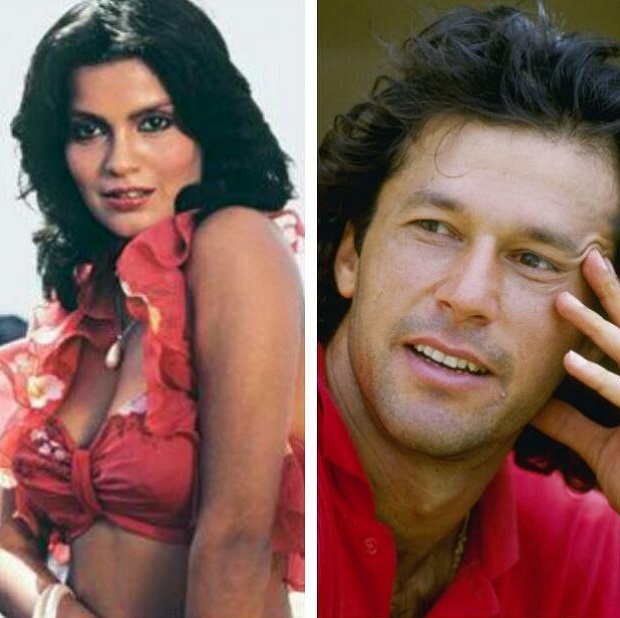 Imran Khan and Zeenat Aman Love Affair