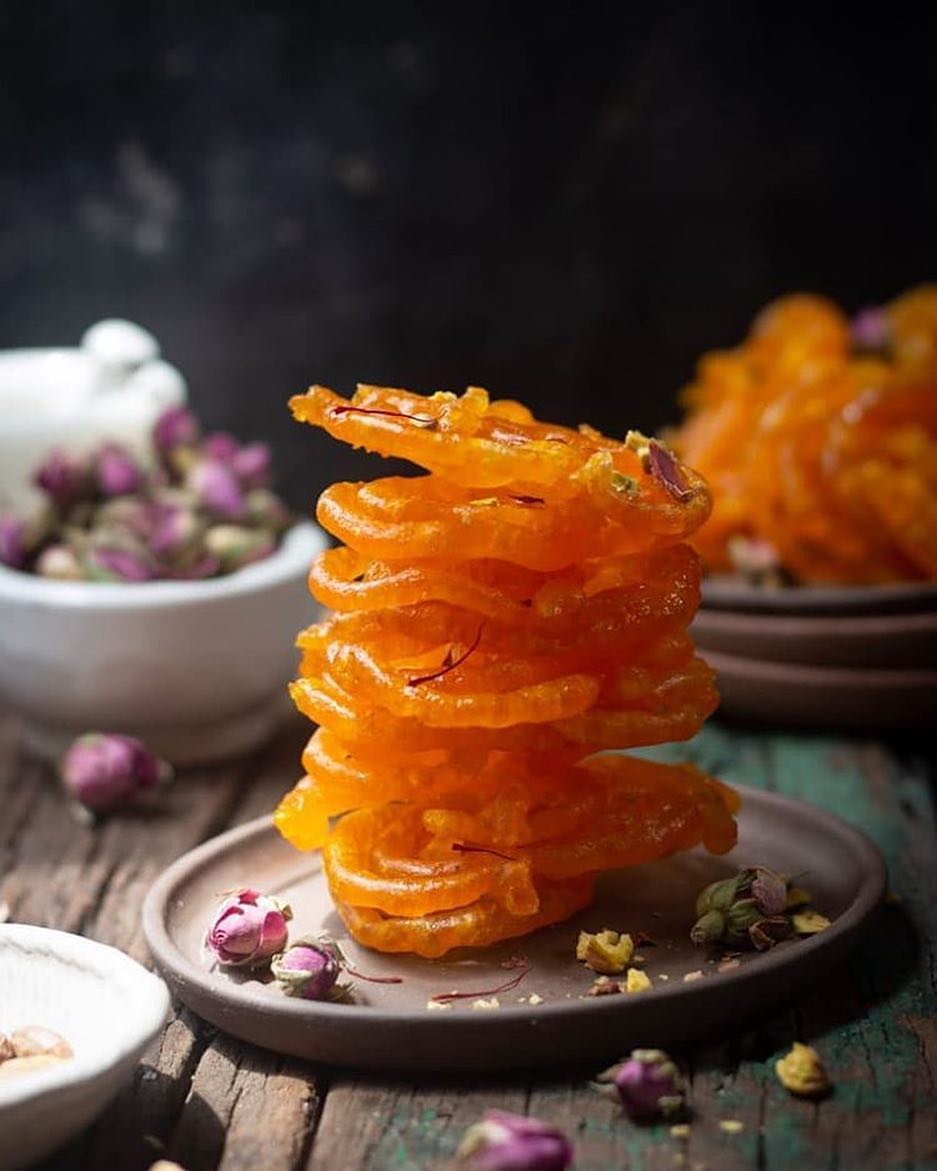 Jalebi originated from South Asia